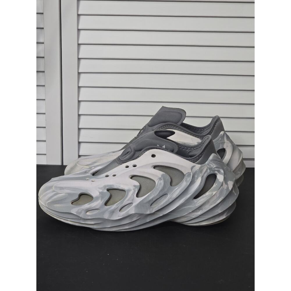 6585 Adidas Originals adiFOM Q Men's Shoes Gray / White Size 10.5
